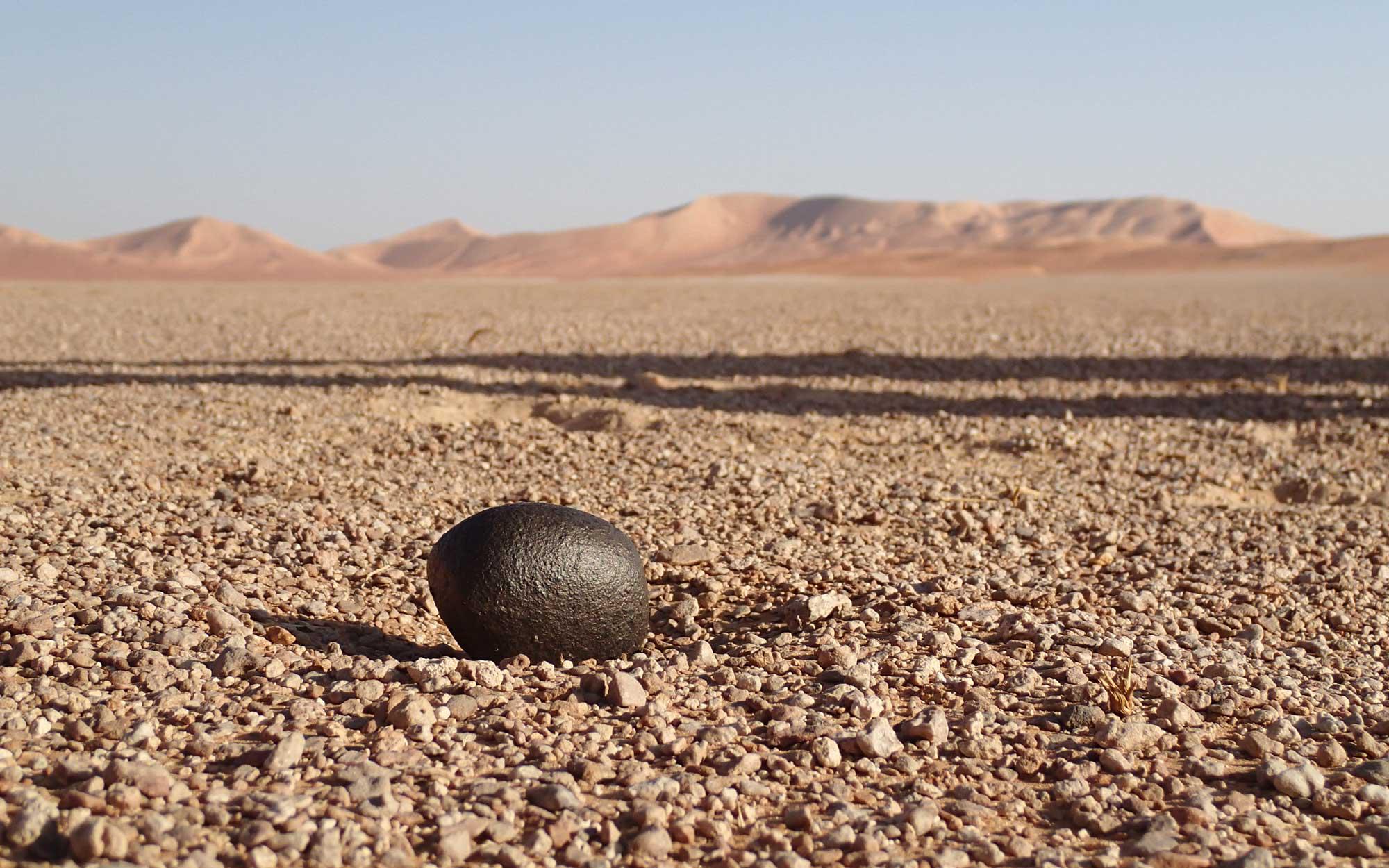 Naturhistorisches Museum Bern, Meteoriten-Forschung im Oman